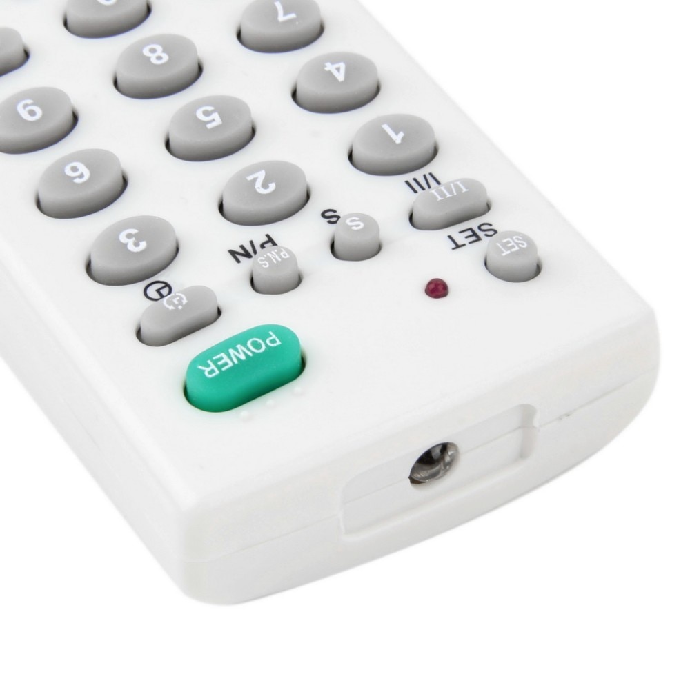 139F Universal TV Remote Control Multi-functional Smart Remote Controller for TV Television White TV-139F