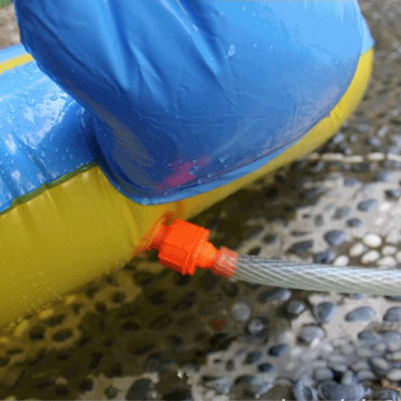 Børn sommer indendørs swimmingpool børns store vandsprøjtemåtte fortykket hjemmebrug pingvinform oppustelig soppebassin