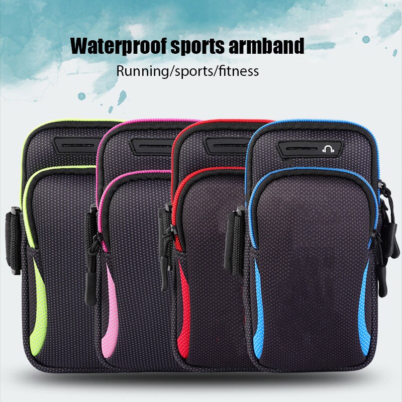 6Inch Outdoor Sport Telefoon Houder Armband Case Voor Samsung Gym Running Phone Bag Arm Band Case Voor Iphone 12 pro Max 11X7 +