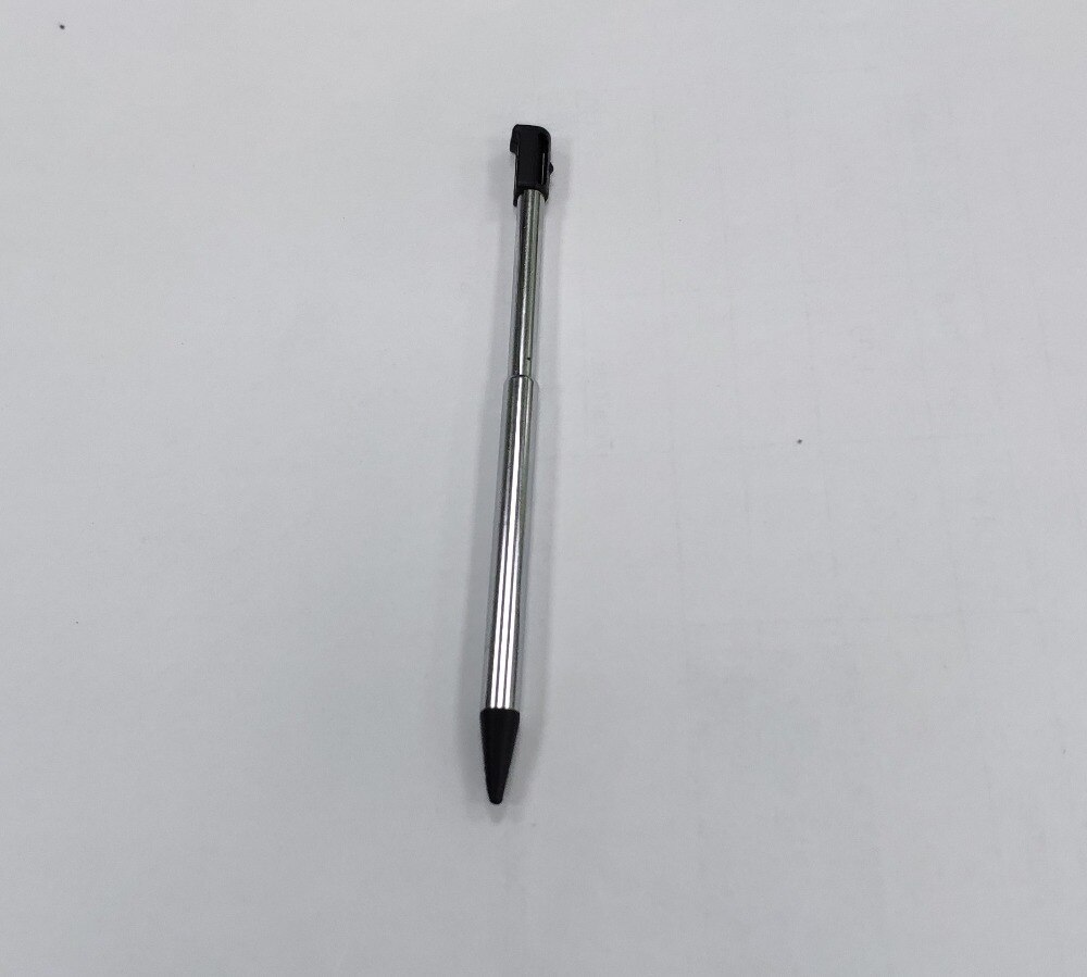 100 stks/partij Black Metal Touch Screen Stylus Pen voor Nintend voor 3DS touch pen