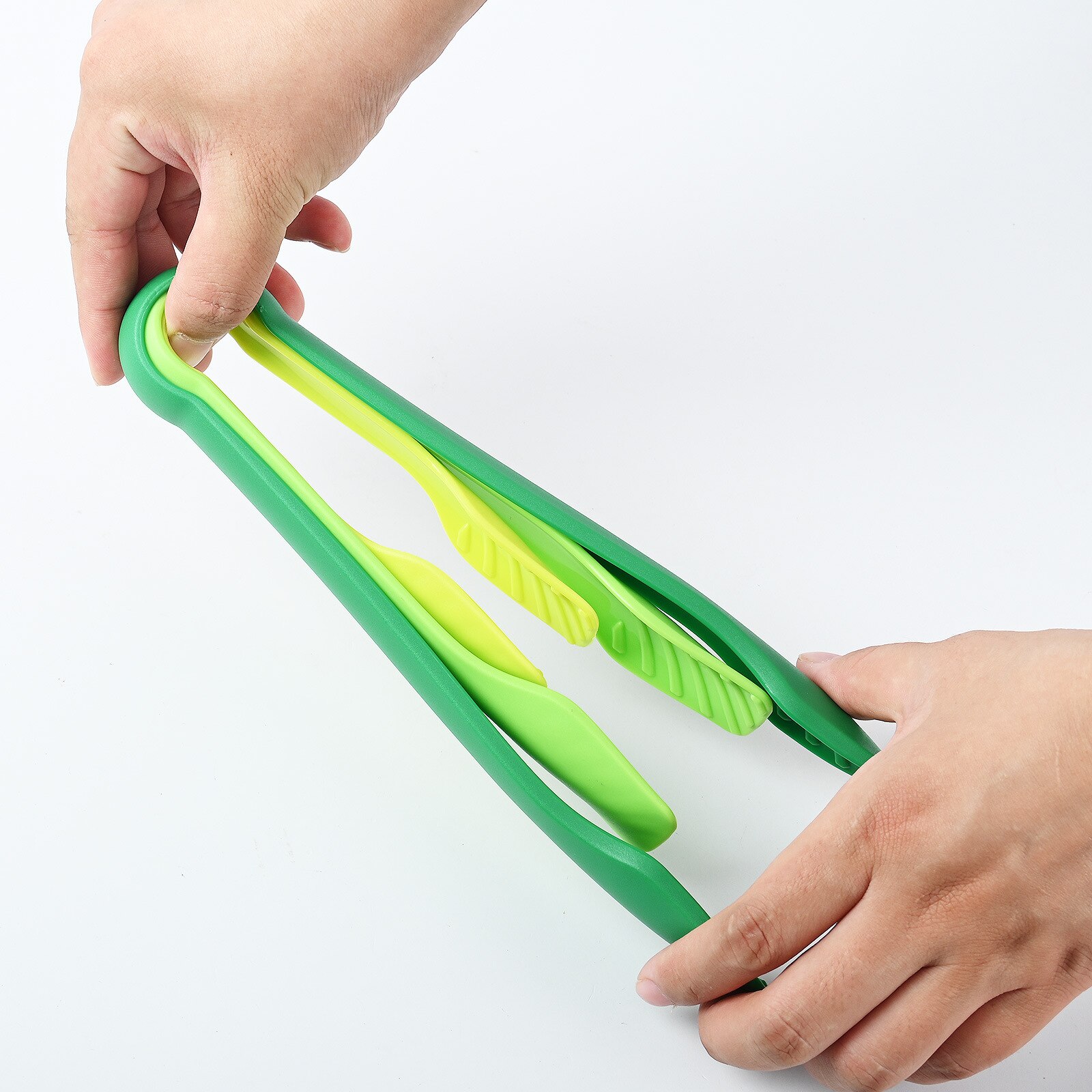 Pinzas multifuncionales antiadherentes 3 en 1 para comida, pinzas para ensalada frita, espátula para tortilla, Pizza, barbacoa, cocina