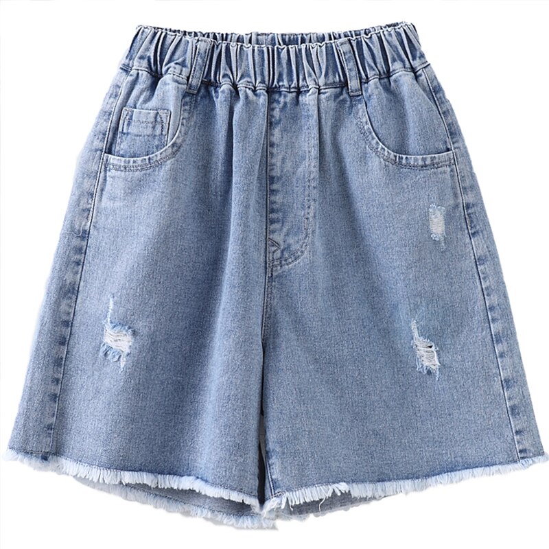 Kinderen Gat Leggins Jong Meisje Jeans Effen Prinses Korte Broek Kinderen Mode Jeans Voor Meisjes Tiener Katoen Jeans