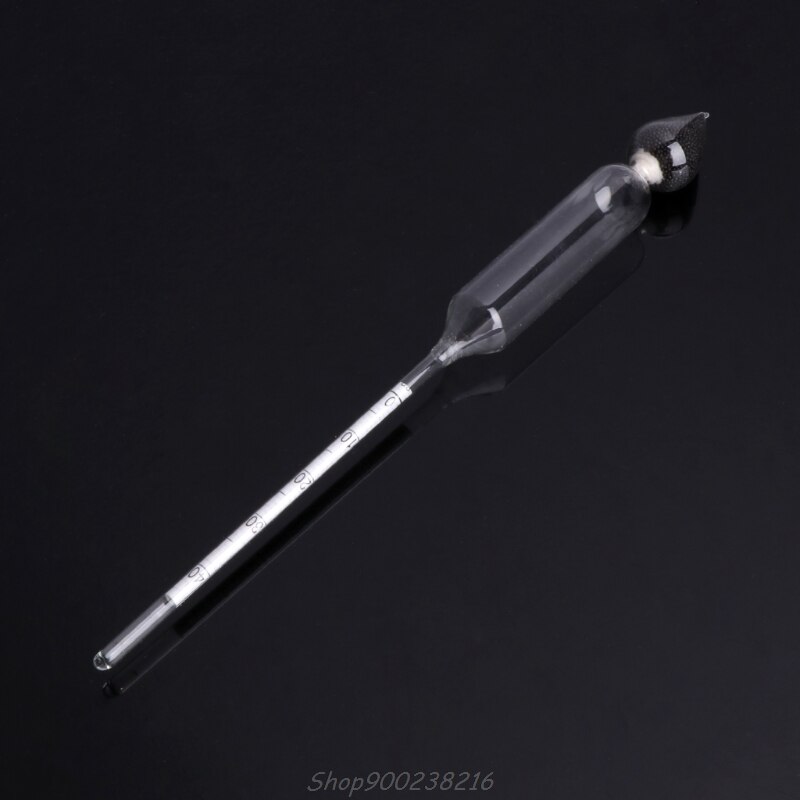 3 pièces 0-100% hydromètre alcomètre testeur ensemble alcool Concentration mètre + thermomètre