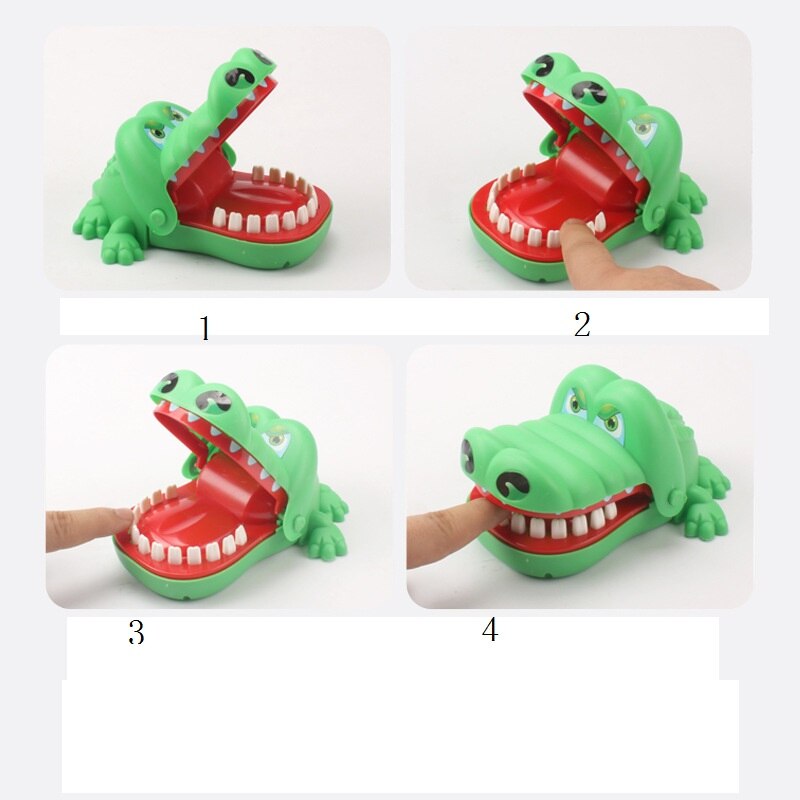 Crocodile bite finger party game decompression and tidy toys
