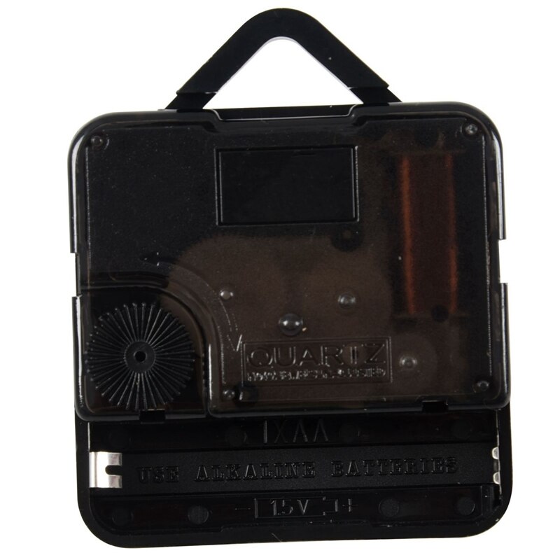 2Pcs Clock Movement Mechanism Black Hour Minute Red Second Hand Diy Tools Set - Caliber 1668 &amp; M2188 Movement