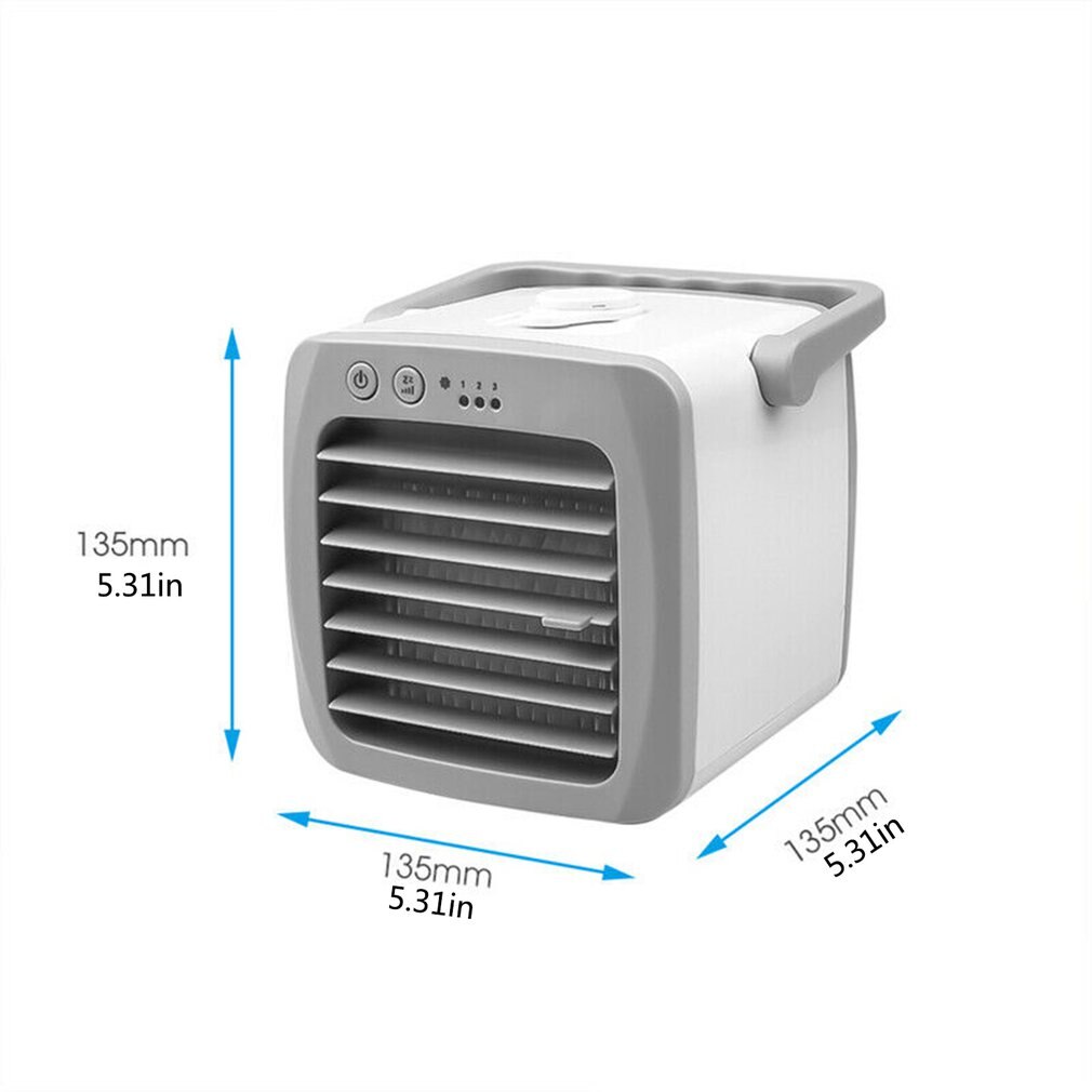 Usb Kleine Airconditioner Mini Ventilator Huishouden Slaapzaal Kantoor Air Cooler Desk Cooler Cooling Bladeless Fan