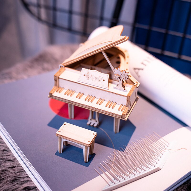 Children Kids 3D Puzzle Toy Model DIY Intellectual Educational Learning for Home NIN668