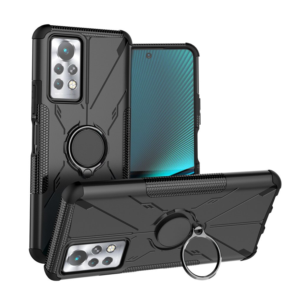 For Infinix Note 11 Case Luxury Ring Back Cover Stand Armor ShockProof Case For Infinix Note 11 Pro Note11 Phone Case