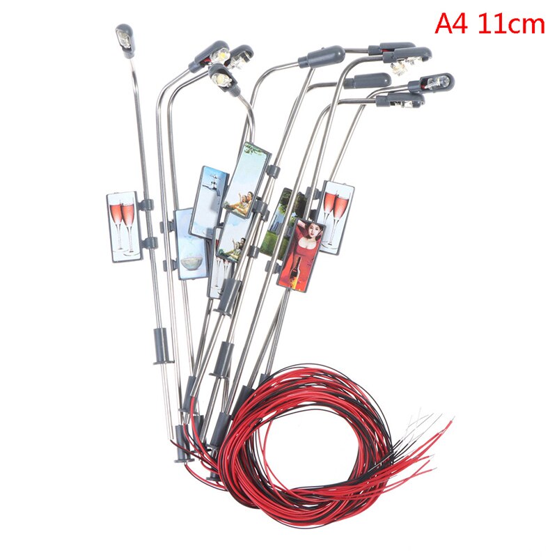 10 Stuks 1/100 1/150 1/200 Mini Model 3V Leds Tuin Straat Landschap Lichten Zand Tafel Accessoires: A4