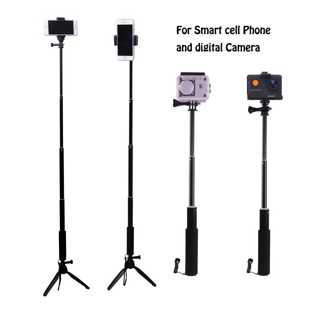 Palo de Selfie largo con Bluetooth, cardán de mano para deporte, Huawei, Xiaomi 9, Redmi Note Pro, Smartphone 5s iPhone, 8 X, Samsung 360, trípode