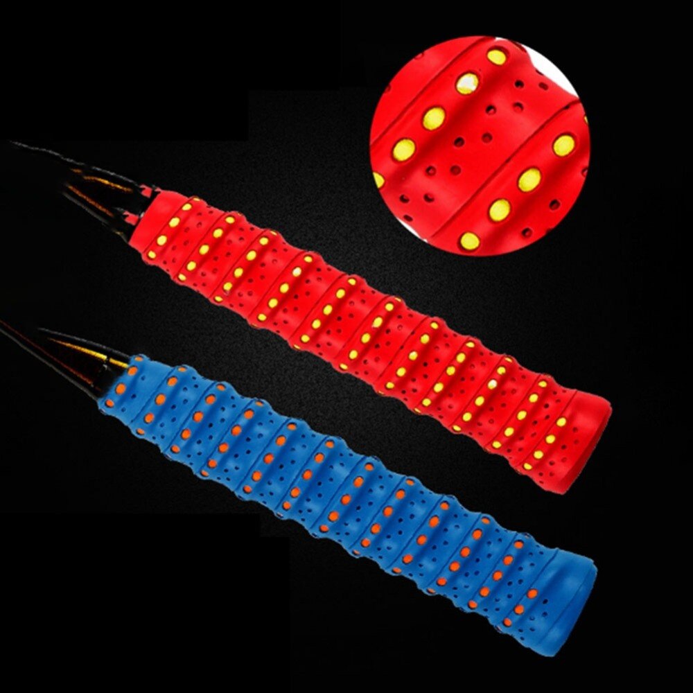 11 farver anti slip ketcher over greb roll tennis badminton squash håndtag tape badminton ketcher svedbånd