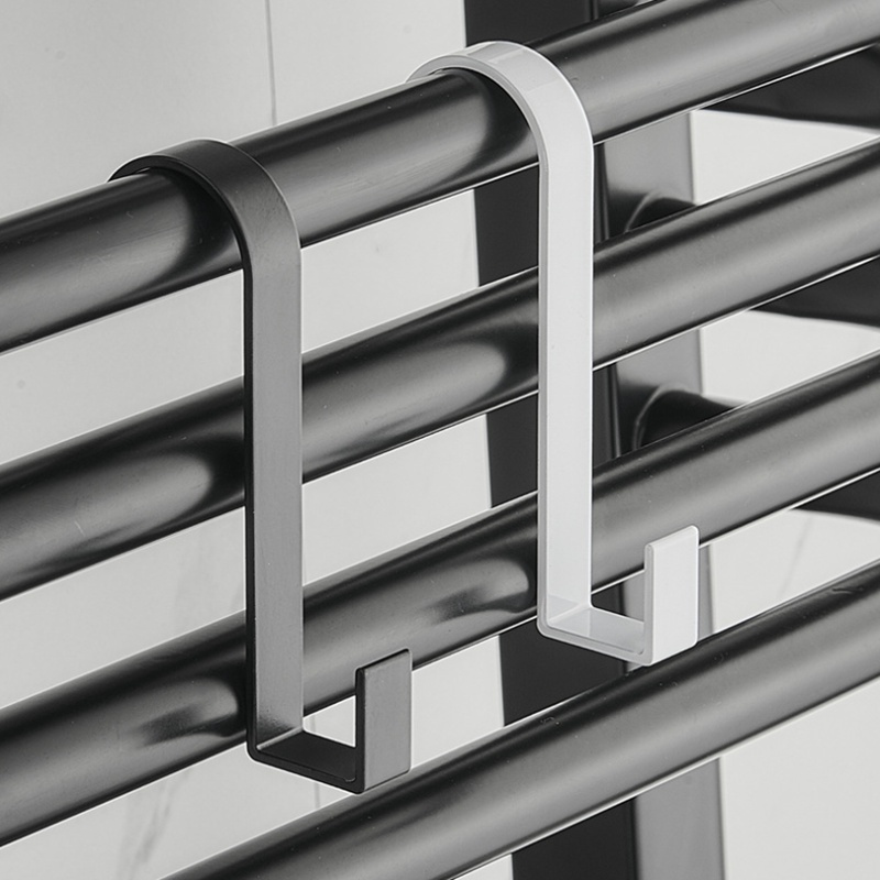 1Stck Heizung Haken Schlecht Handtuch Aufhänger Gestell Heizkörper Schiene Halterung Mantel Haken Kleidung Schal Gestell Abnehmbare Raum Aluminium Haken