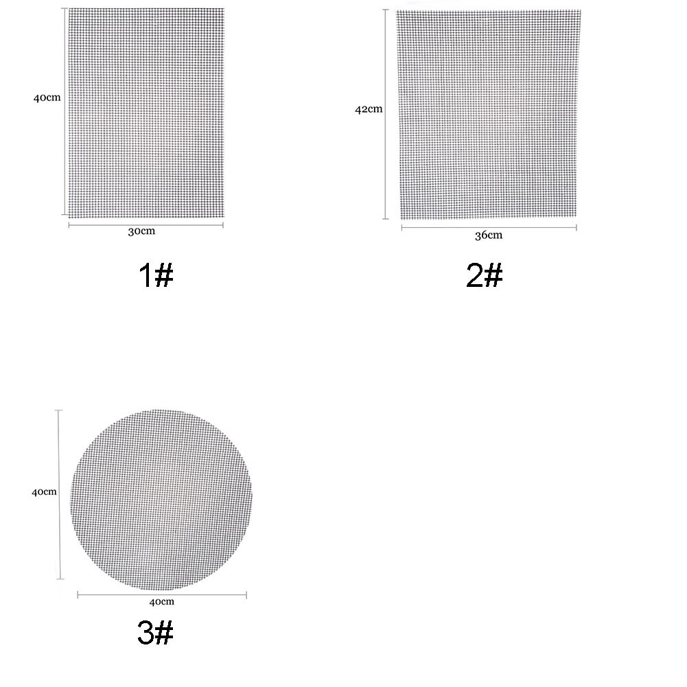 Onner BBQ Barbecue Grill mat,Stainless Steel Wire Mesh (Square 36cm x 42cm)