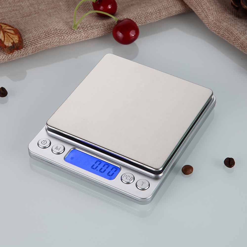 3 kg Household Kitchen Scale Electronic Food Scales Diet Scales Measuring Tool Slim LCD Digital Electronic Weighing Scale XNC