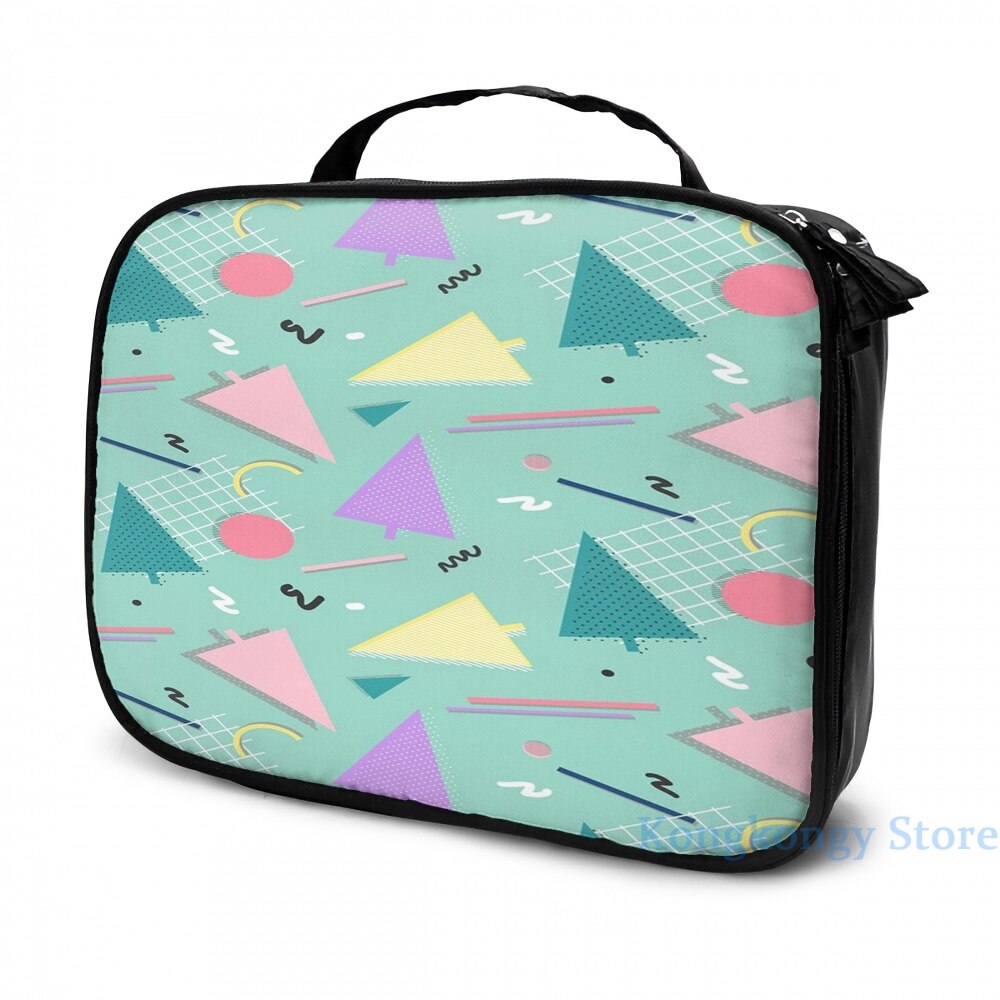 Divertido estampado gráfico de Menfis, mochila de carga USB de Navidad para hombres, mochilas escolares para mujeres, bolsa de viaje para ordenador portátil: Cosmetic bag