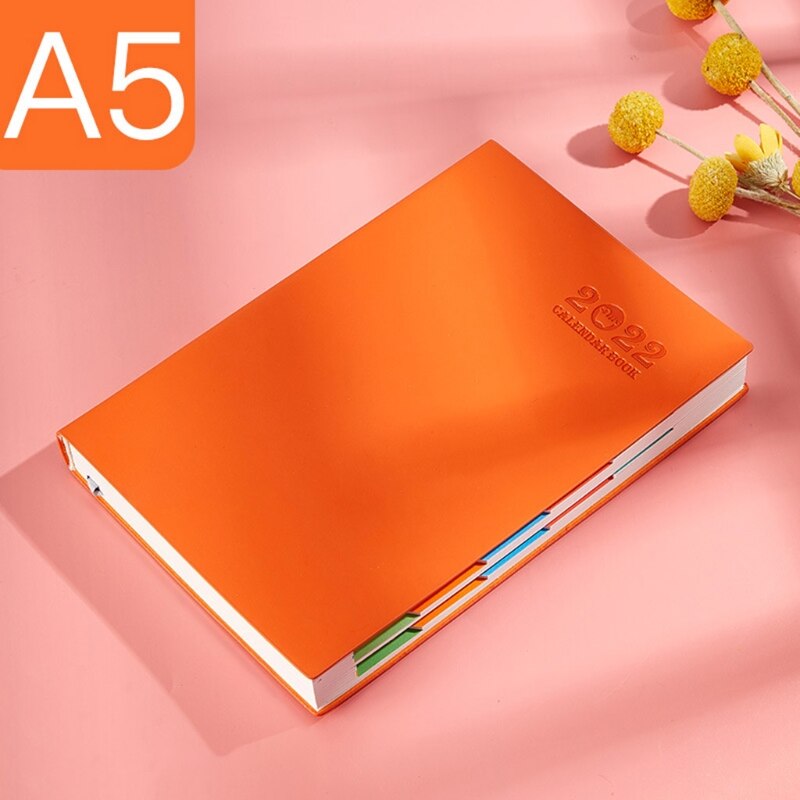 A5 Planner Notebook for Work Lined Journey Diary Travel Journal Notepad Planner 400 Pages for Women Men Office Worker