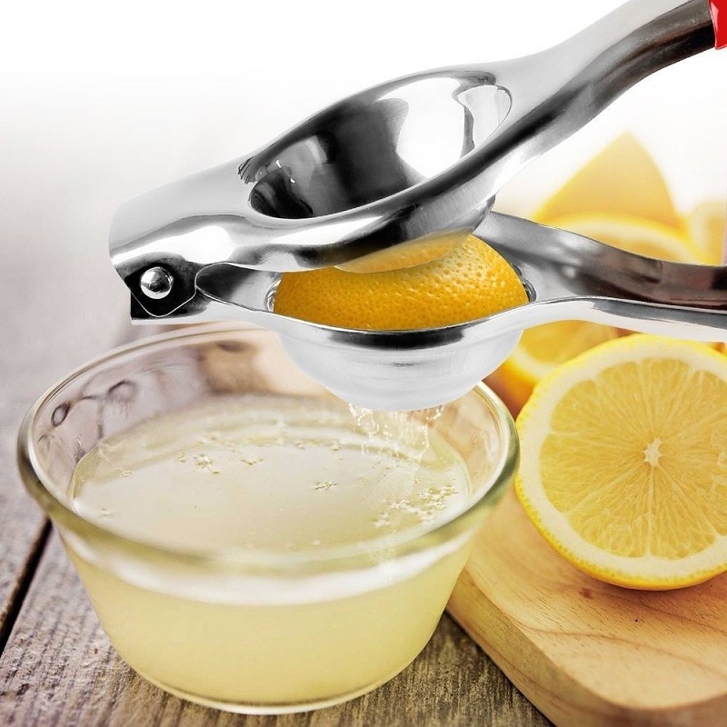 Multifunktionel mini rustfrit stål citron appelsinpresser juicer hånd citruspresser presse presse grøntsagssaft værktøjer