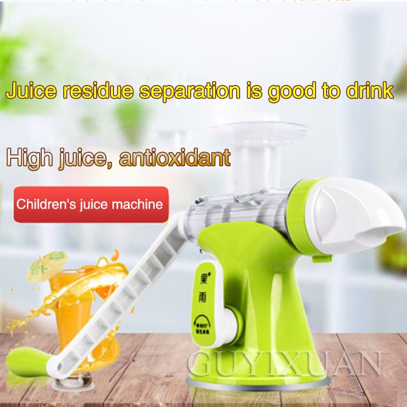 Multifunctionele Huishoudelijke Trillende Scherm Geperst Fruit Groenten Citroen Oranje Keuken Huishoudelijke Gereedschap Handleiding Handmatige Juicer