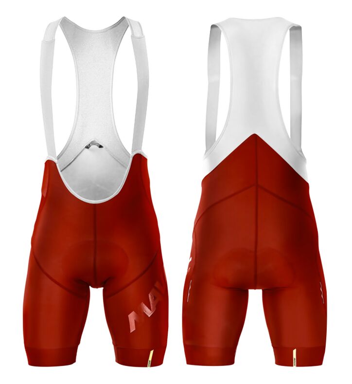 Mavic pro team cykel smækbukser race letvægts smækbukser til lang tid cykelunderdel ropa ciclismo cykelbukser: Rød / Xxxl
