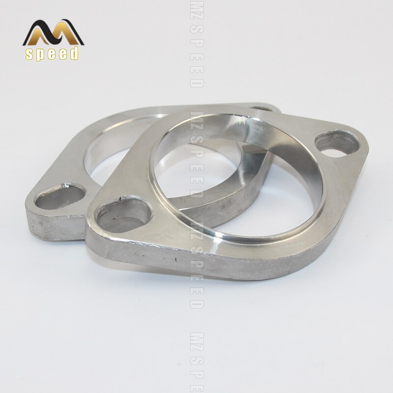 accessories Universal stainless steel exhaust muffler flange exhaust pipe connection 51mm 63mm 76mm joint