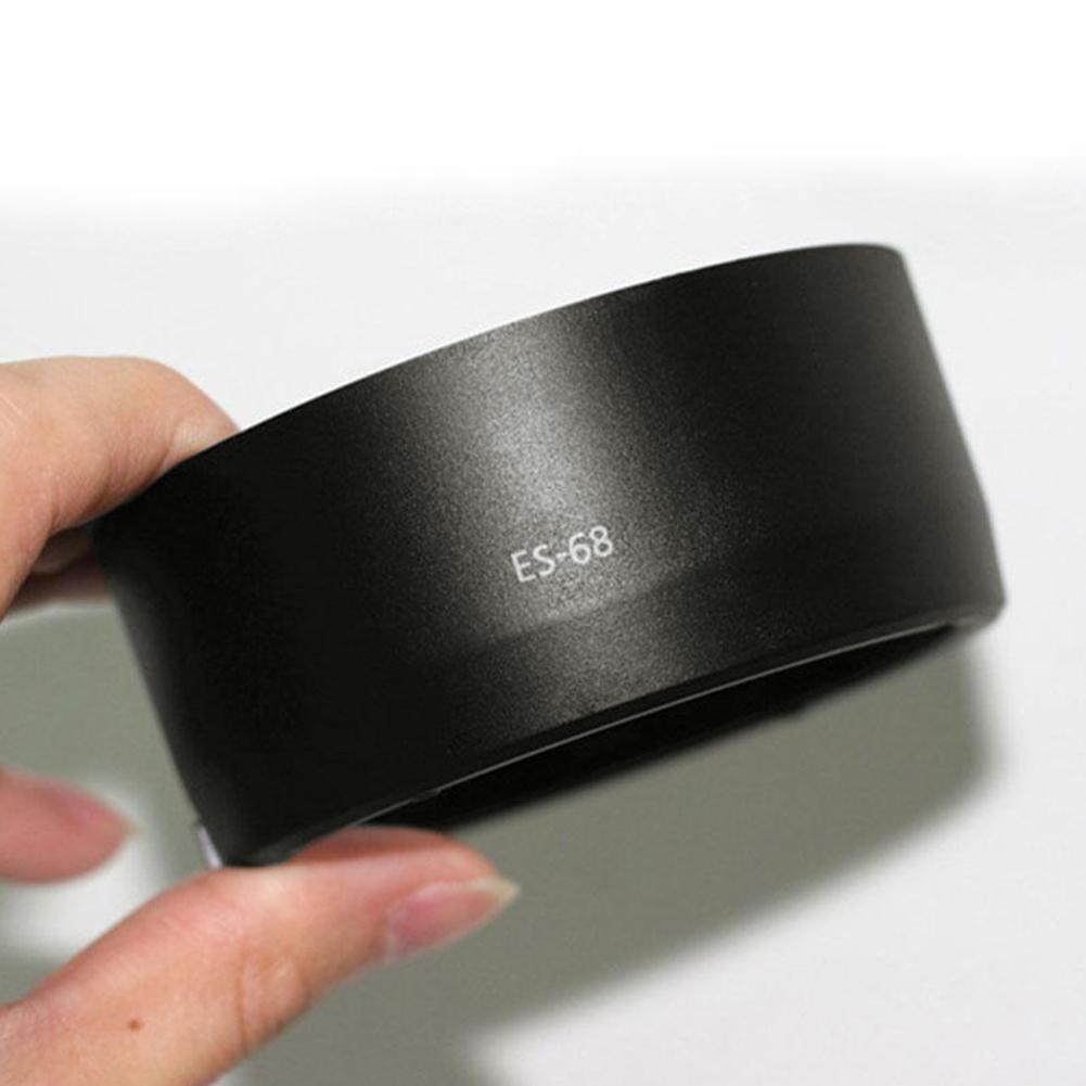Vervangende es -68 zonnekap voor canon  ef 50mm f /1.8 bajonet lens met speciale vatting, omkeerbare stm zonnekap lens  c4 i 3