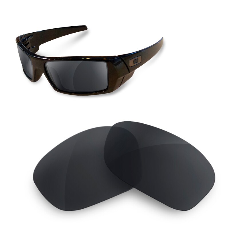 Polarisierte Kompatibel Ersatz Linsen für Oakley Gascan: Black - Polarized