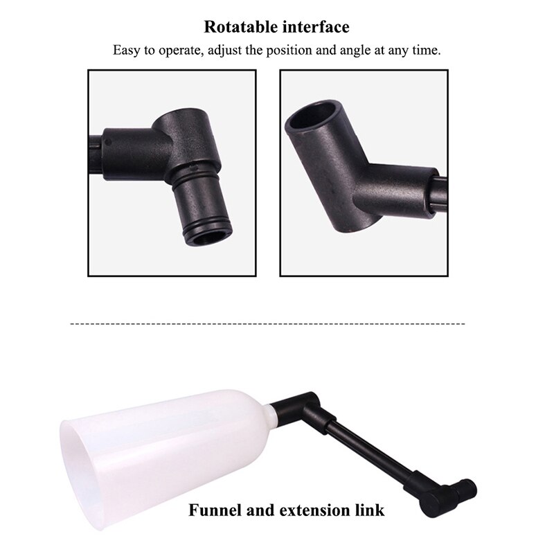 Car oil filling kit/adding oil/oil changing tool/car engine oil changing/refueling funnel/8 piece set/10 piece set/16 piece set