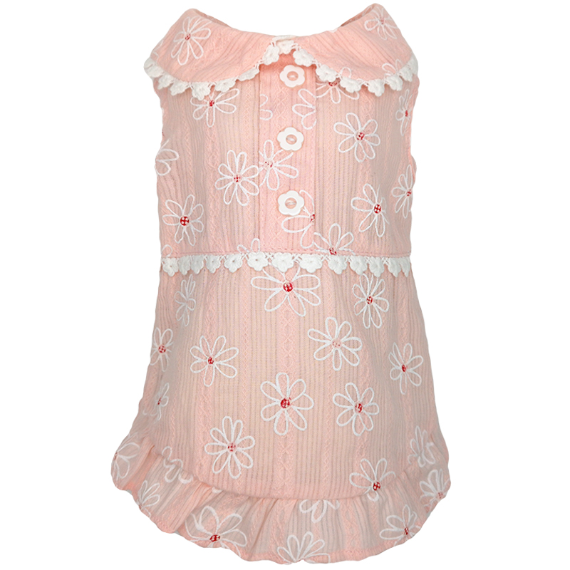 Vestido de verano para mascotas, ropa para perros y gatos, falda, Yorkie, Yorkshire, caniche, bichón, Pomeranian, Schnauzer