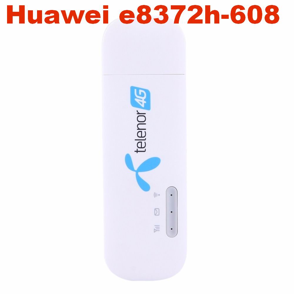 Entsperrt 150Mbps Huawei E8372 E8372H-608 4g LTE WIFI Modem Dongle Katze4 USB Stock pk huawei e8372 h-153 e8372h-155 E3276S-920