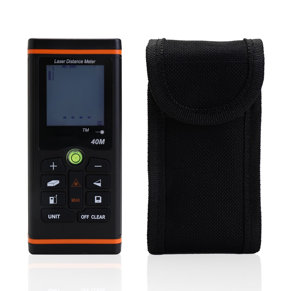 Red Light Handheld LCD Display Digital High Accuracy Measure Rangefinder Distance Meter Building Measurement Device Ruler