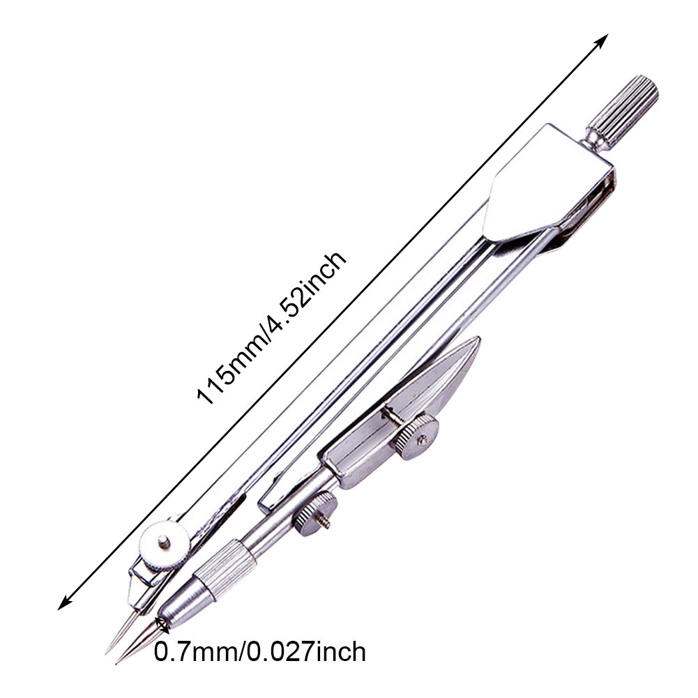 Easy Use Mathematical Geometry Tools Drawing Drafting Office School With Core Adult Kids For Circles