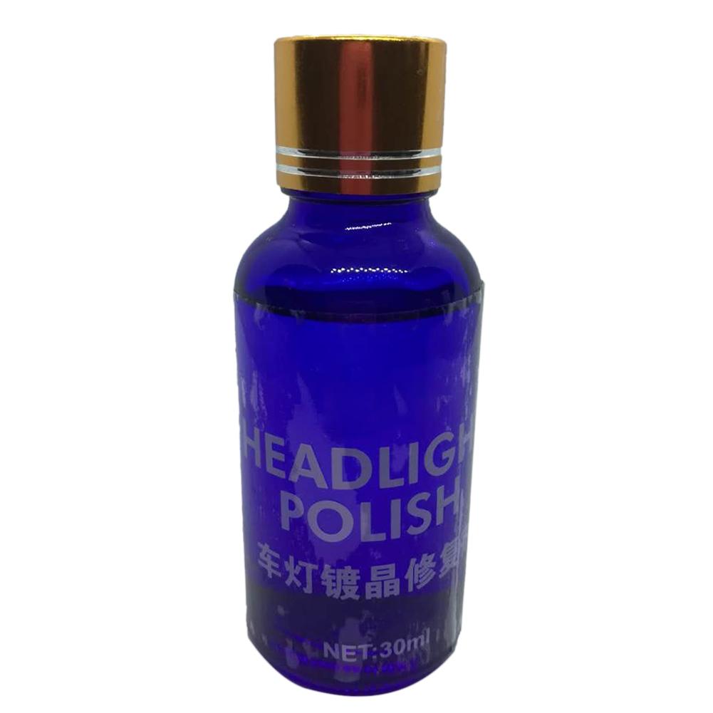 30ml Car Headlight Polish Scratch Renovation Agent Polishing Coating Agent Repair Tools For Oxidation Yellow Lamp