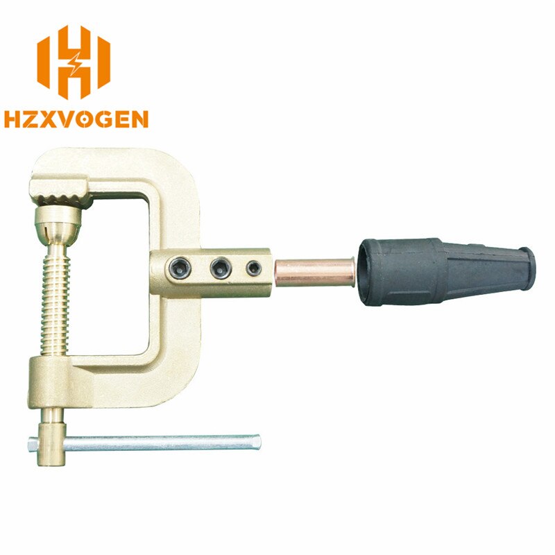 HZXVOGEN Earth Clamp 400A Full Copper Ground Clamp For ARC MMA STICK Welding Process Great Clamp