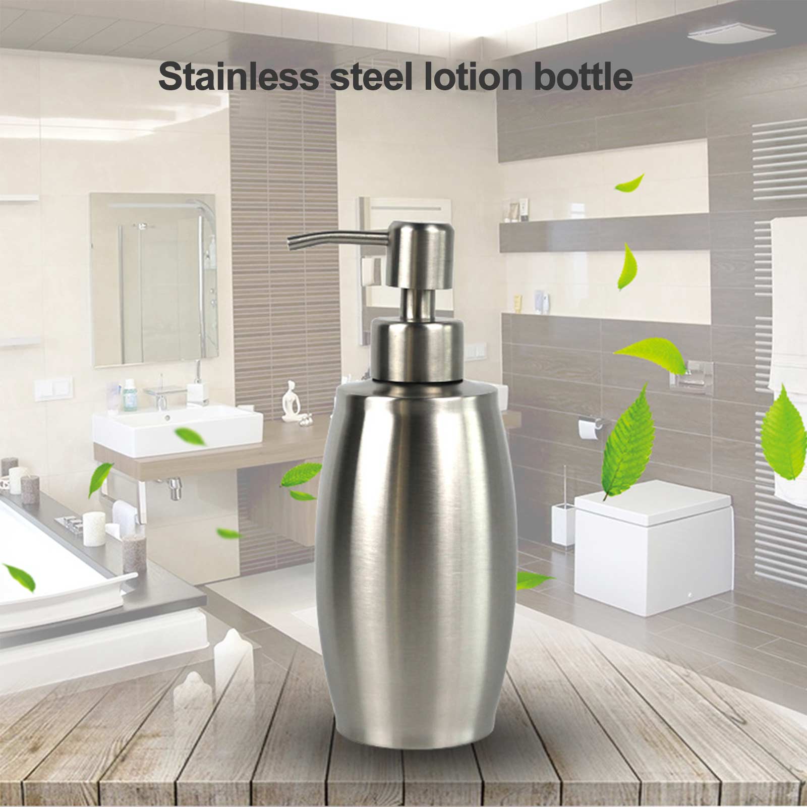 Stainless Steel Soap Dispenser Hand Sanitizer In Emulsion Bottle Bathroom Fixture Bathroom Hardware