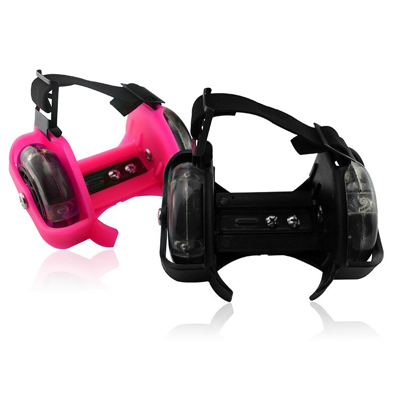 Kolorowe migające rolki prezent dla dzieci bezpieczne trąba powietrzna koło pasowe regulowane po prostu trwałe łyżwy na wolnym powietrzu Dom Lampa błyskowa koła buty