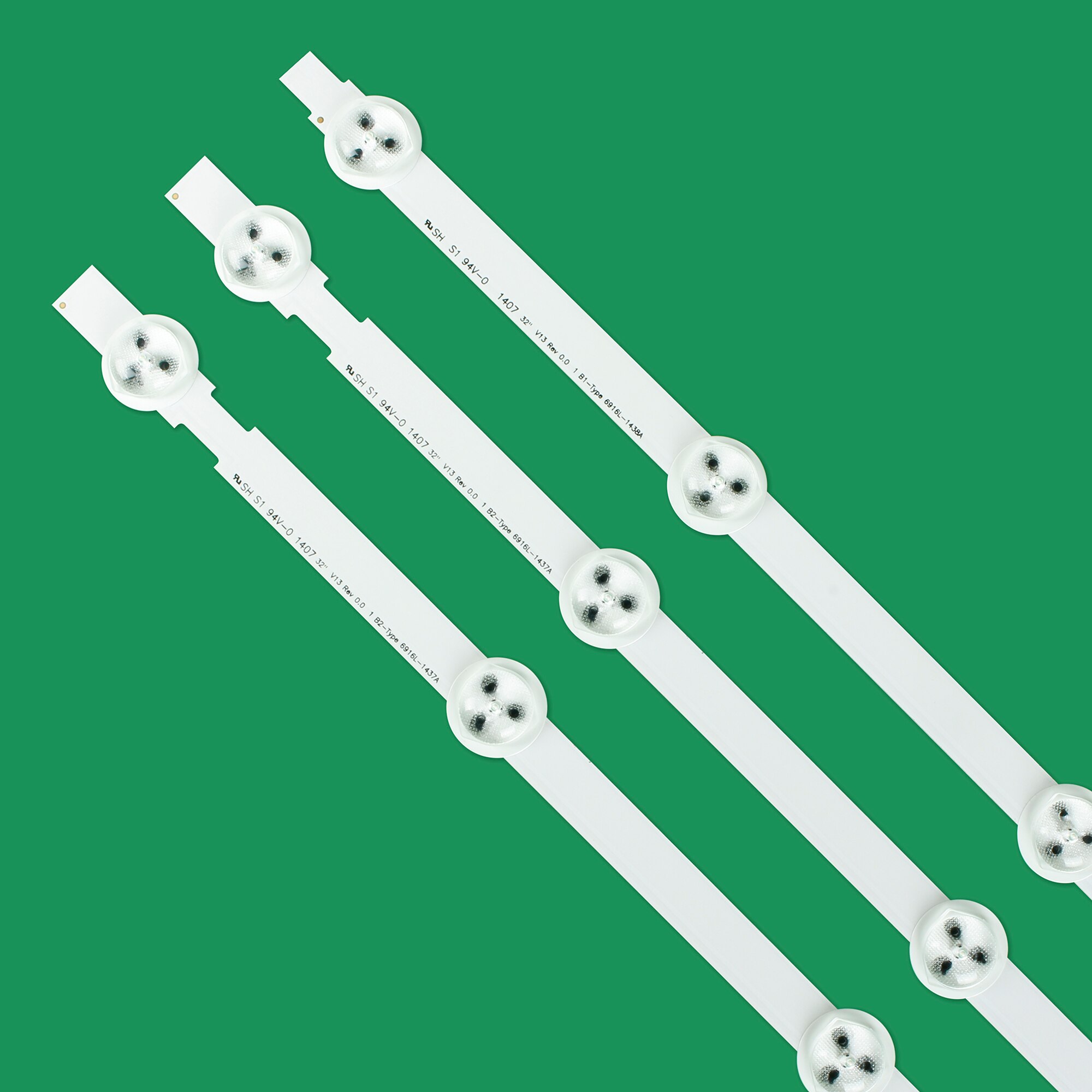 3 st för lg tv  lc320 dxe  lc320 due  lg32 ln 5700 32 ln 540b 32 ln 575 32 ln 578 32 ln 570 led strip