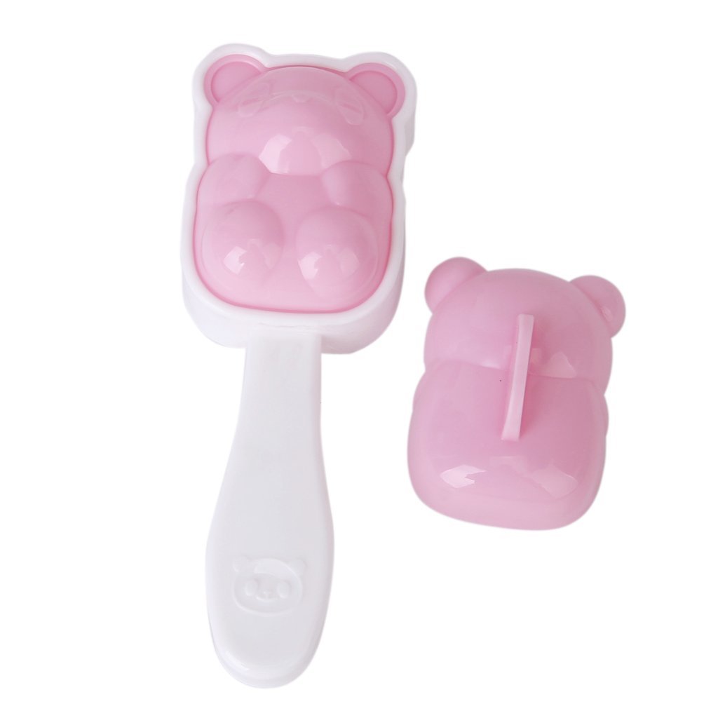 Panda Shape Sushi Rice Ball Mold Onigiri Mould with Nori Punch