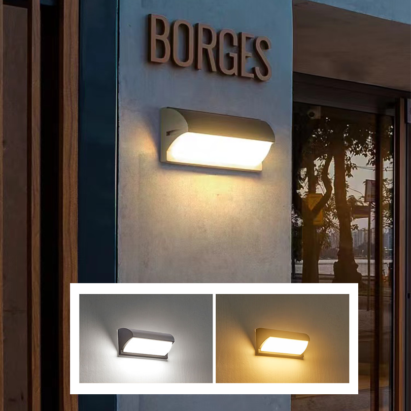 Led buitenwandlamp Waterdicht IP66 Bewegingssensor Led buitenverlichting Veranda Verlichting Balkon Tuinverlichting Buitenwandlamp