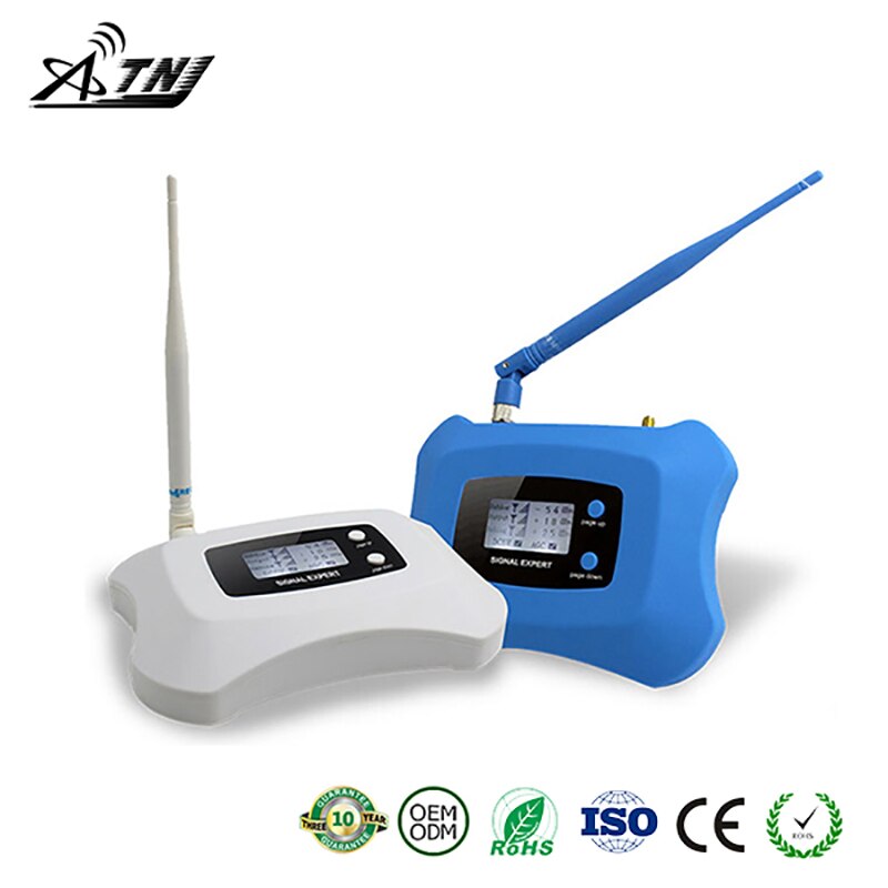 LTE 4G Smart Mini 800MHz Mobile Signal Booster Cell Phone Signal Repeater Cellular Signal Amplifier only Booster + Adapter
