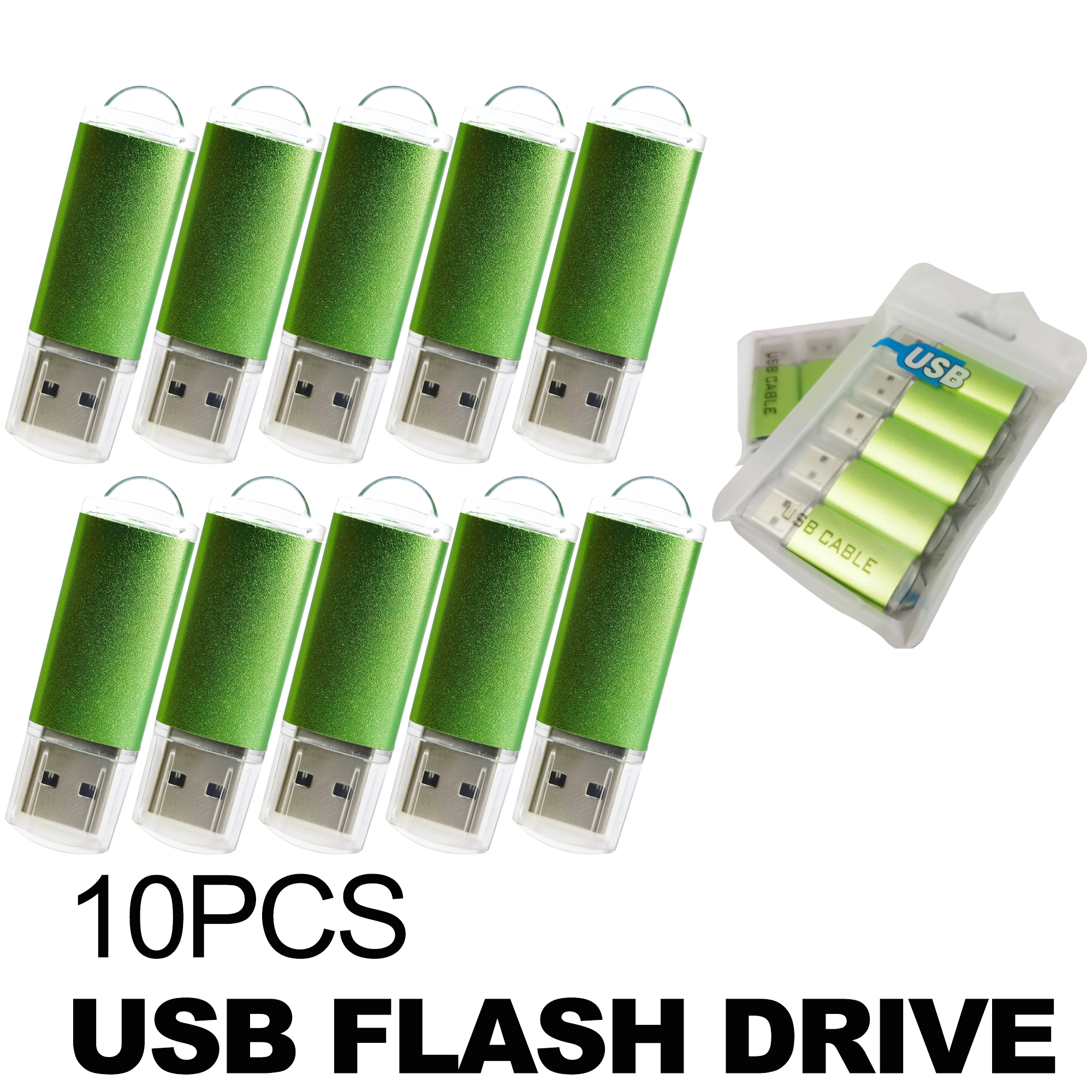 10 Stück Metall Mini Kuli fährt 2.0 hoch Geschwindigkeit 16 GB USB-Blitz-Laufwerke 32 GB Blitz Erinnerung Stock 2 GB 4 GB 8 GB 128 MB für Geschäftsgeschenk