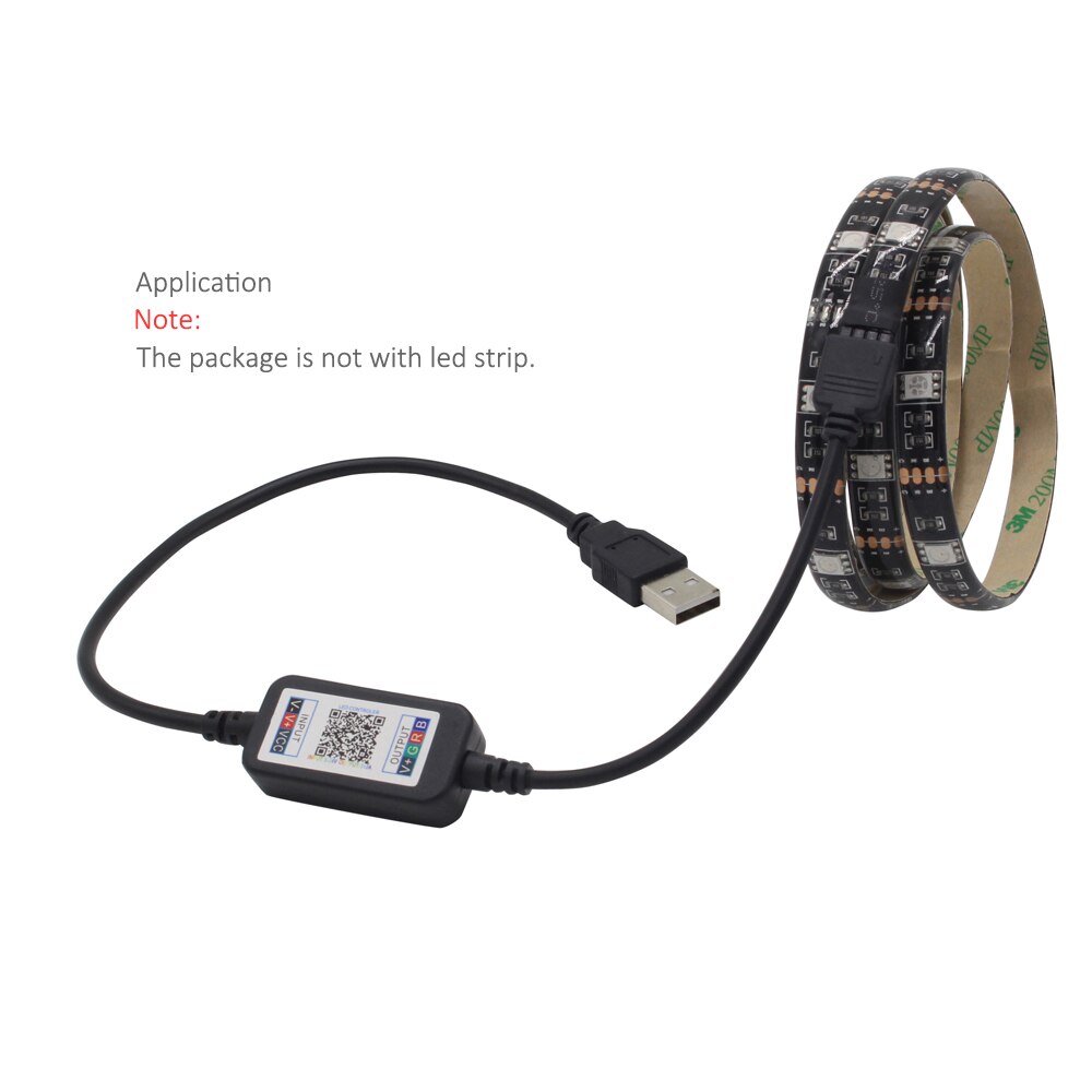 Bluetooth RGB LED Controller USB 5 V Mini App Bluetooth Controller IOS Android Telefoon Draadloze Controle voor RGB LED Strip Smart