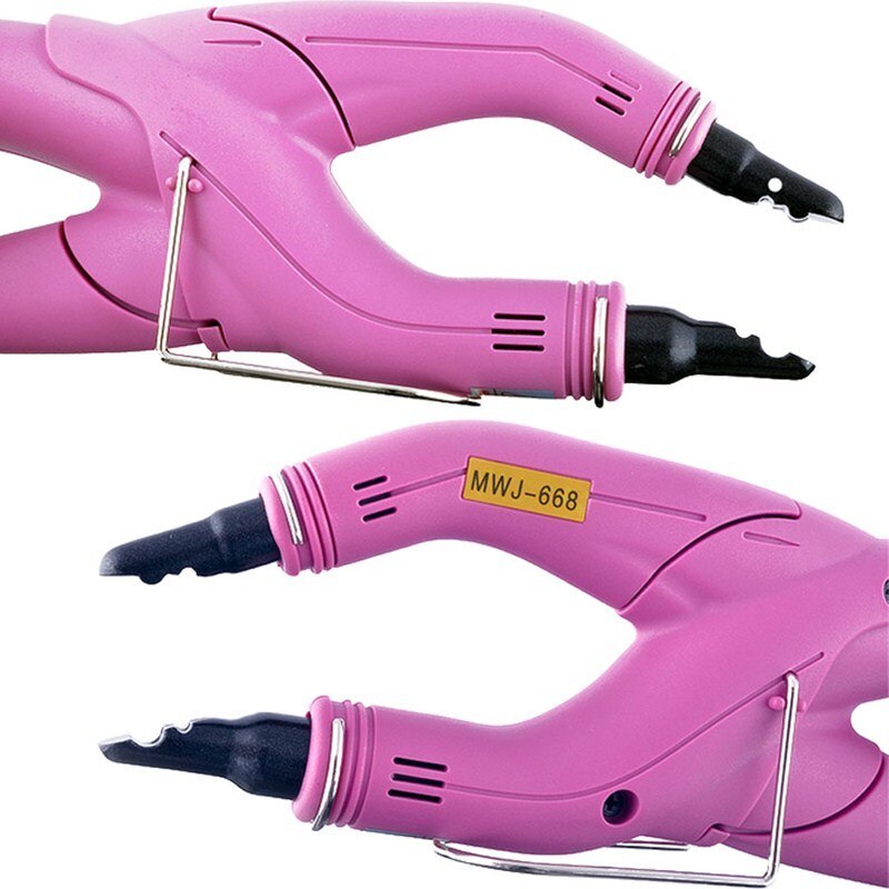 Hair Extension Metal Connector Loof 668 Style Fusion Tools Hair Connector Iron for U Nail Flat Tip Hair Control Temperature