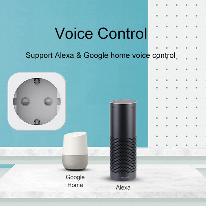 eWeLink Smart Plug WiFi Smart Socket EU 220V Smart Home House Automation Compatible Alexa Google Home Assistant