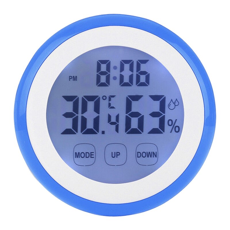 Wall Digital Temperature Clock Household Contact Sn Multifunctional Children's Backlit Indoor Wall Clock