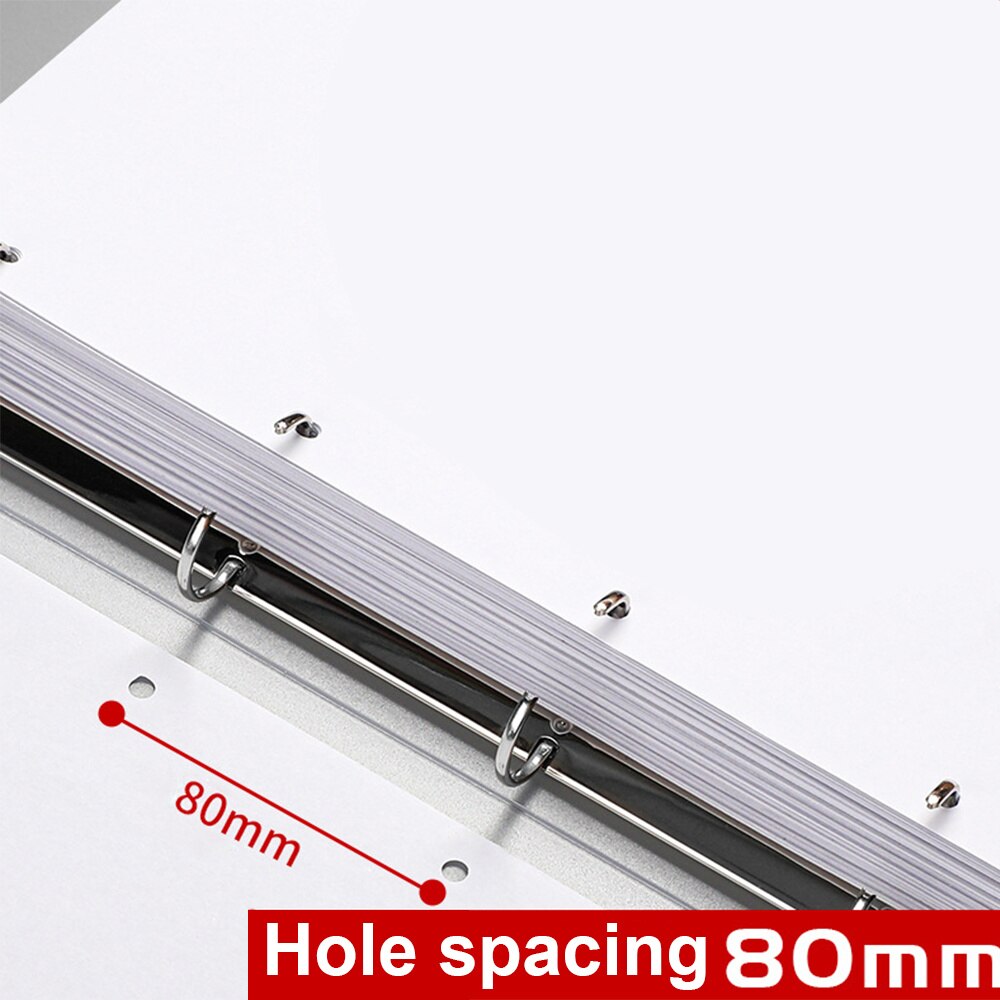 A4 2 4 D Ringband Organisator Clear Map Documenten Transparantie Hervulbare Fotoalbum Cover Photocards Ring Notebook Tekening