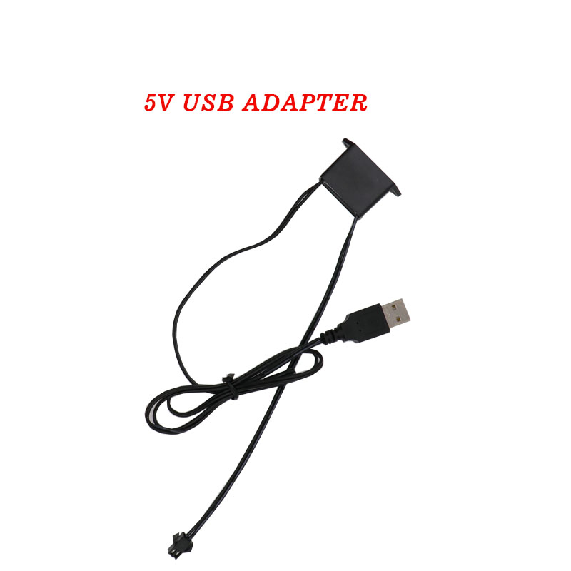 Power Driver voor Light Strip Mini Inverter 5 V USB 1-5 M 185mm EL Draad Kabel Neon glow Inverter Festival Decoratie
