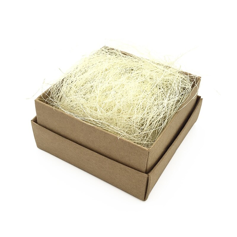 Easter Decorations for Home Nature Raffia Box Package Decor Wedding DIY Egg Birds Nest Art Craft Wrapping Supplies: 1