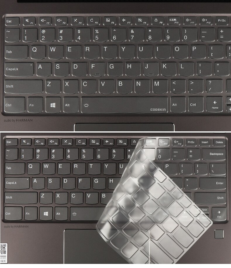 Dunne TPU Keyboard Cover Protector voor Lenovo yoga 720 720 s 720-13 13.3 ''air pro 14 ideapad 720s-14 7000-13 720-12IKB 12.5''