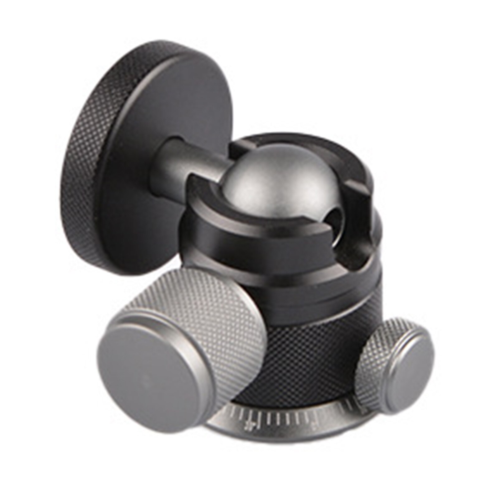 Cabeza de bola de trípode con Base escalonada, soporte de tornillo de 1/4 ", disparo panorámico para cámara DSLR sin Espejo, montaje de trípode