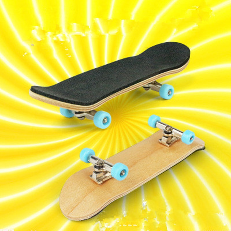 Houten Toets Professionele Vinger Skateboard Hout Basic Fingerboars Met Lagers Wiel Foam Tape Set Vinger Skateboards